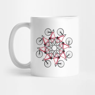 bicycle cycle of bikes Mug